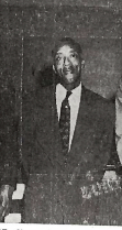 James Donaldson in a suit and tie in 1953.