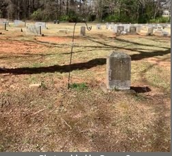 Photo of approximate location of Percy S. Scales burial space.