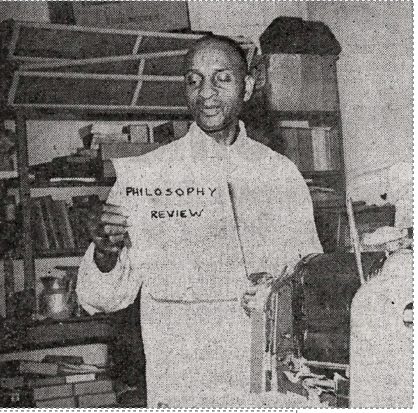 Photo of John Mack Brice for the Davidsonian